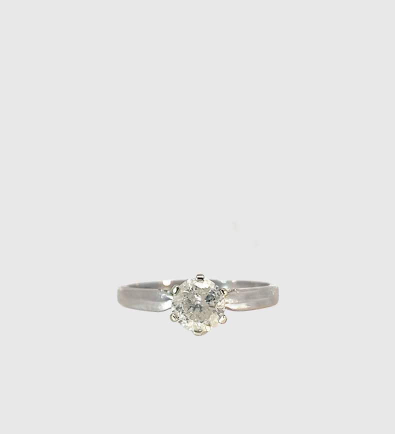 White Gold 18k Vintage 1.CT